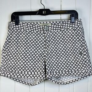 Maison Scotch Miami Deco B&W Print Shorts